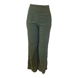 Three Dots Smocked Waist Wide Leg Pants Size M